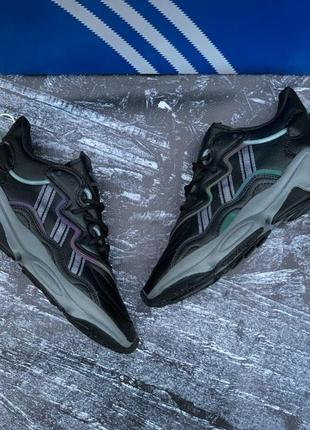 Кросівки adidas ozweego black2 фото