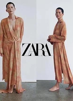 Zara сукня з віскози плаття