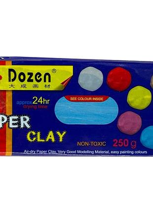 Масса для лепки "dozen" dscn0670(blue) 250 грамм