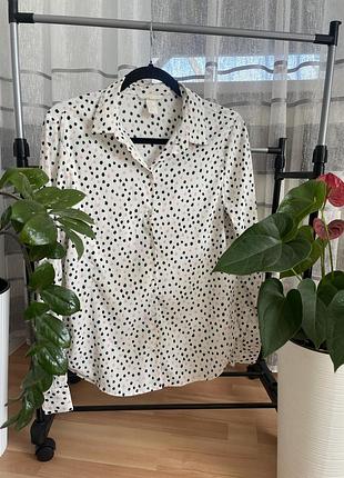 Сорочка в горошок h&m