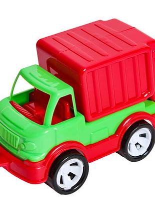 Дитяча іграшка сміттєвоз "mini matik" 002/7bms(green) пластик, 13,5 см