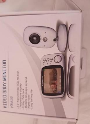 Видеоняня baby monitor vb603 3.2" (б/у, новое состояние)
