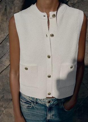 Жилет zara