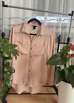 Сорочка кремова h&m