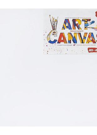 Холст для рисования "art canvas" ac-40х40, 40х40 см
