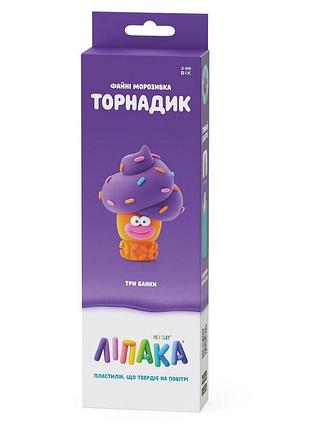 Набор пластилина "файные мороженые: торнадик" липака 30144-ua01 самостоятельно затвердевает
