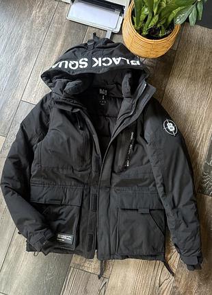 Куртка зимня black squad s тепла -30