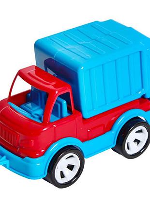 Детская игрушка мусоровоз "mini matik" 002/7bms(red) пластик, 13,5 см