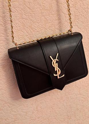 Чорна сумка ysl
