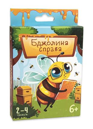 Карточная настольная игра «пчелиное дело» 30785 на украинском языке 42 карточки
