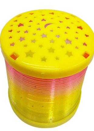 Дитячий антистрес "пружинка slinky" qx-17(yellow) жовтий
