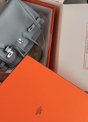 Сумка birkin 24 gray hermes 2