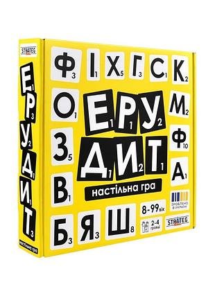 Настольная игра "эрудит" 30619 на украинском языке