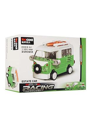 Детский конструктор "mini racing" 22023, 110 деталей