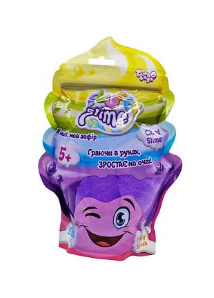 Вязкая масса "fluffy slime" fls-02-01u упаковка 500 мл фиолетовый