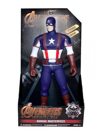 Игрушечные фигурки марвел 9806 на батарейках captainamerica