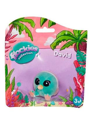 Коллекционная игрушка-фигурка утка дэвид flockies s2 flo0408