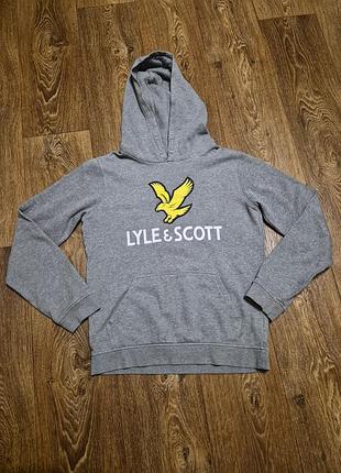 Стильное брендовое худи lyle &amp;scott для мальчика