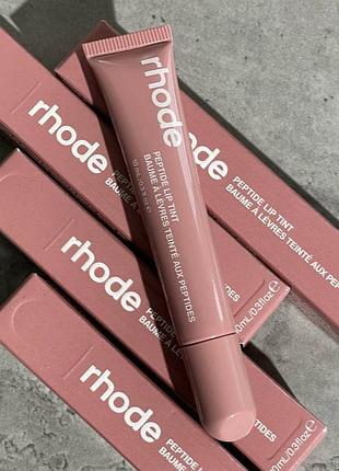 Бальзам для губ rhode peptide lip tint объемом 10 мл хейли бибер