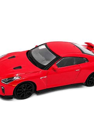 Коллекционная автомодель nissan gt-r 2017 18-30010b-7 масштаб 1:43