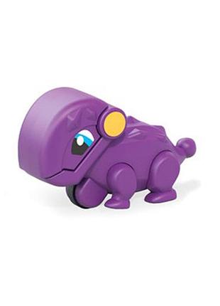 Детская игрушка "динозаврик" he797001(violet-2) 8 см, двигает головой