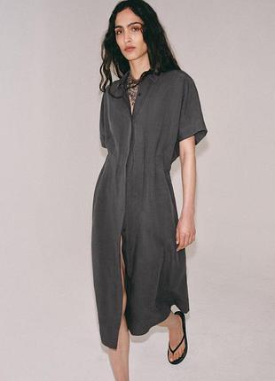 Платье-рубашка от zara