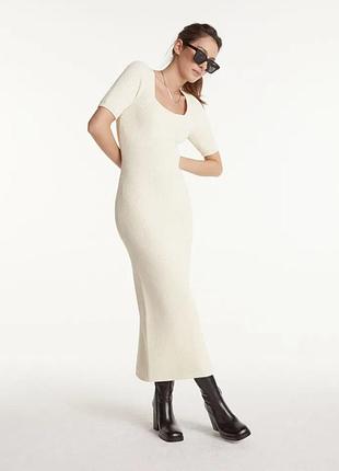 Вязаное платье макси the kooples