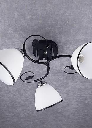 Люстра потолочная на 3 плафона sneha (99502610138/3 black)