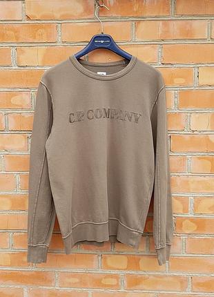 C.p. company big logo світшот кофта лонгслів оригінал (s)
