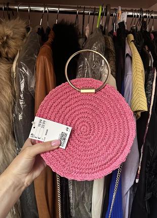 Сумочка плетена h&m, 3