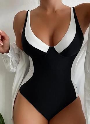 Слитный женский купальник "ella" s-5xl
