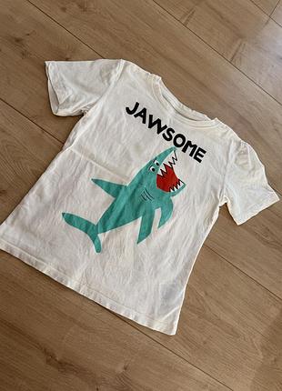 Футболка h&m 4-6 лет