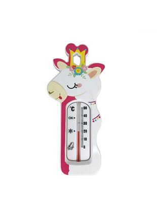 Игрушка-термометр для ванной "жираф" mgz-1102(pink) розовый
