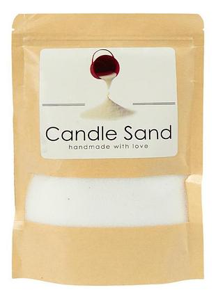 Гранулированный воск "candle sand" для насыпных свечей sh011, 260 г, белый