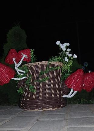 Садовый декор - пеньок. 5