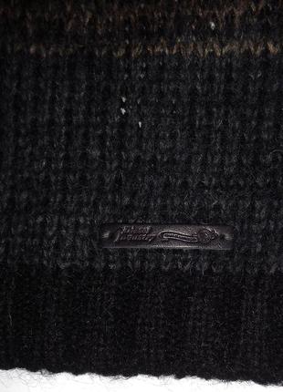 Diesel италия р. s мужской вязаный свитер 30% мохер шерстяной зимний джемпер7 фото