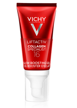 Крем-гель для обличчя vichy liftactiv collagen specialist 16 glow boosting gel 50 мл