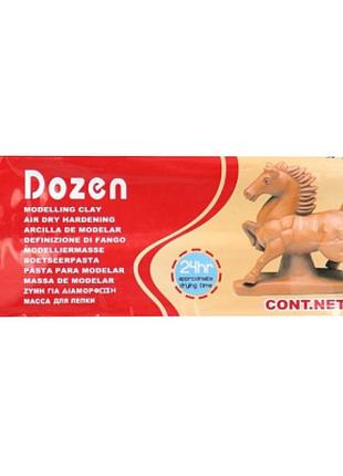 Масса для лепки "dozen" dscn0669 коричневая 1 килограмм