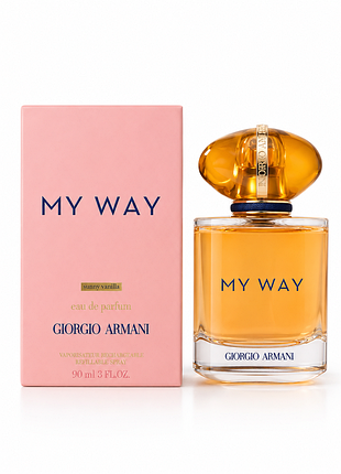 Женская парфюмированная вода giorgio armani my way sunny vanilla 90 мл армани мей вей сани ванила