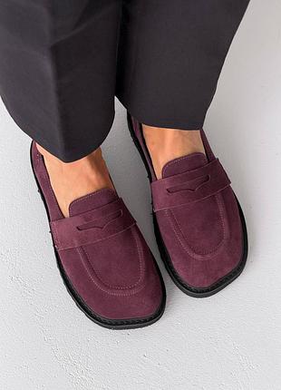 Невероятно легкие и мягкие лоферы barefoot TM️ nikart
цвет: бордовый | марсала, натуральная замша