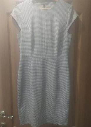 Платье платье h&amp;m 38/40 "гусиная лапка"