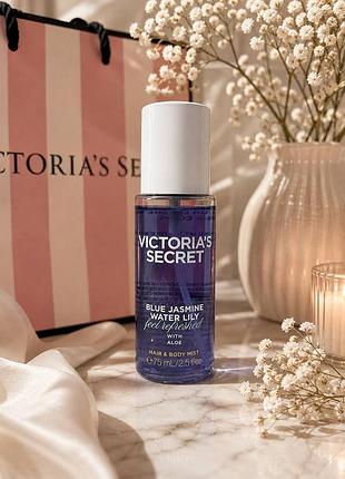 Мини спрей для тела victoria’s secret blue jasmine water lily mini body mist