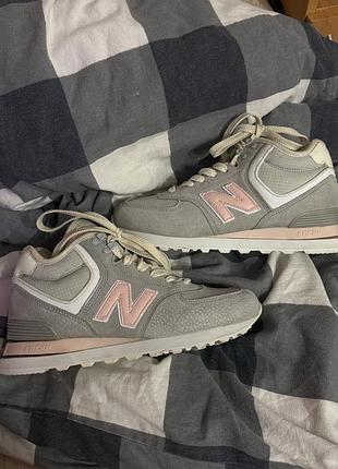 Зимові кросівки new balance з хутром