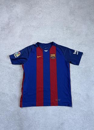 Футбольна футболка nike barcelona розмір с
