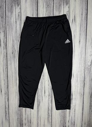 Adidas спортивные штаны оригинал xl размер мужские чёрные спортивки брюки