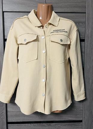 Підліткова сорочка- оверсайз  для дівчинки від бренду deloras (туреччина)