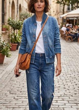 Бомбер женский pull &amp; bear