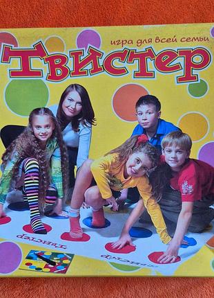 Весела гра для дітей та дорослих  твистер / твістер