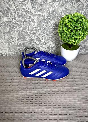 Adidas goletto бутсы копы сороконожки 34 размер детские футбольные синие