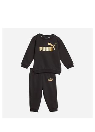 Дитячий спортивний костюм puma minicats ess+ crew jogger fl